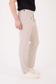 Erkek Taş Slim Fit İtalyan Kesim Kemer Detaylı Pantolon 012 Model - Görsel 5