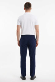 Erkek Lacivert Jogger Pantolon Bel Lastikli Bağcıklı Rahat Kalıp 01 Model - Görsel 2