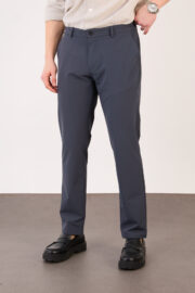 Erkek Antrasit Klasik Slim Fit Paraşüt Kumaş Pantolon 07 Model - Görsel 3