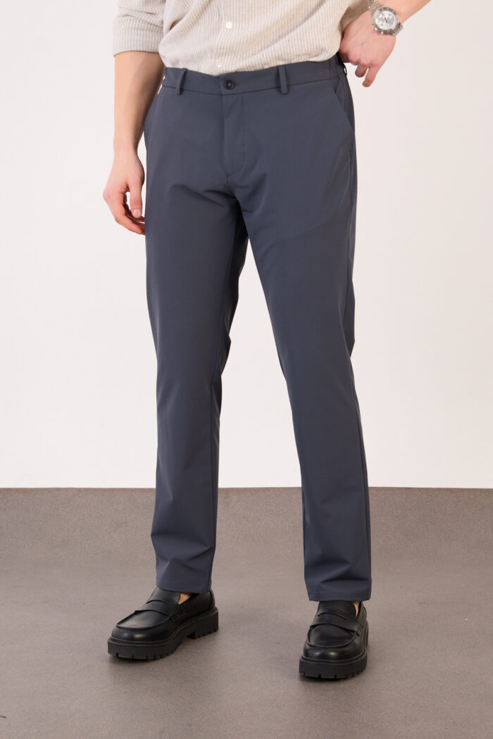 Erkek Antrasit Klasik Slim Fit Paraşüt Kumaş Pantolon 07 Model - Görsel 3